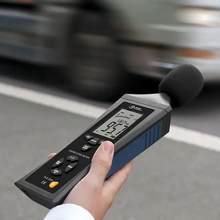 Geluidsmeter Toepassingsfoto
