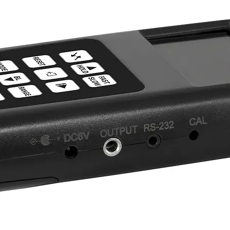 Geluidsmeter Aansluitingen