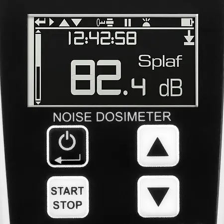 Display geluidsmeter