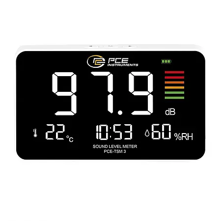 Geluidsmeter Frontal