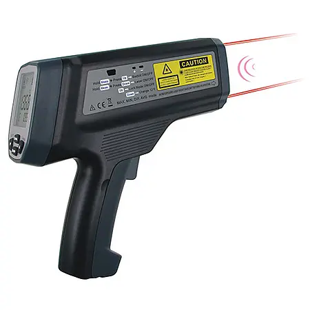 Laser thermometer Hi Temp 1800