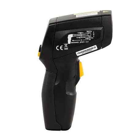 Infrarood thermometer Zijaanzicht
