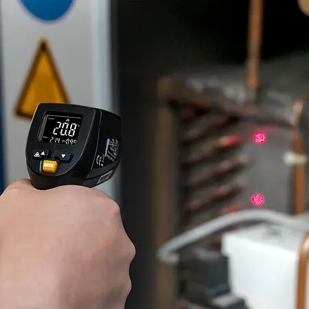 Infrarood thermometer Toepassingsfoto