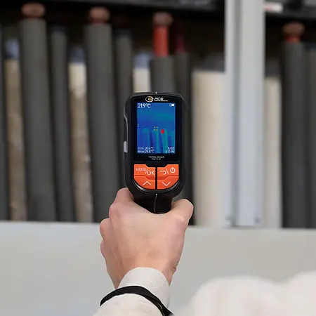Infrarood thermometer Toepassingsfoto