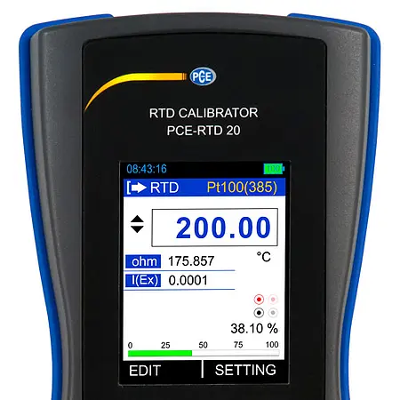 RTD-simulator PCE-RTD 20