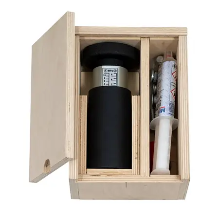 Kleefkrachtmeter Leveromvang