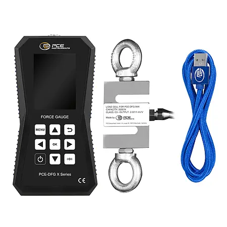 Krachtmeter Leveromvang