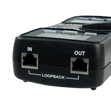 LAN-tester Aansluitingen