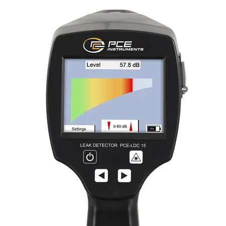 Lekdetector Display
