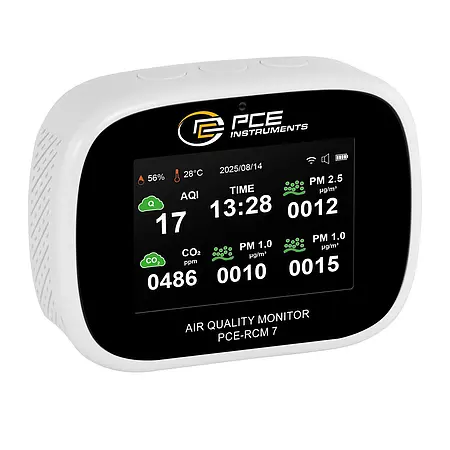 Luchtkwaliteitsmeter PCE-RCM 7