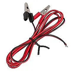 Meetkabel met klemmen