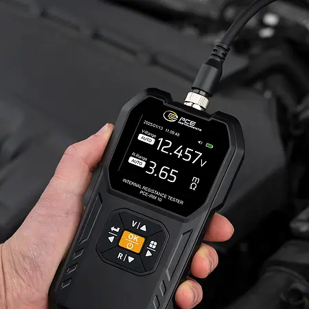 Milliohmmeter Toepassingsfoto