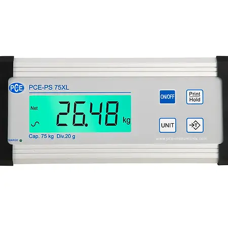 Display van PCE-PS 150XL