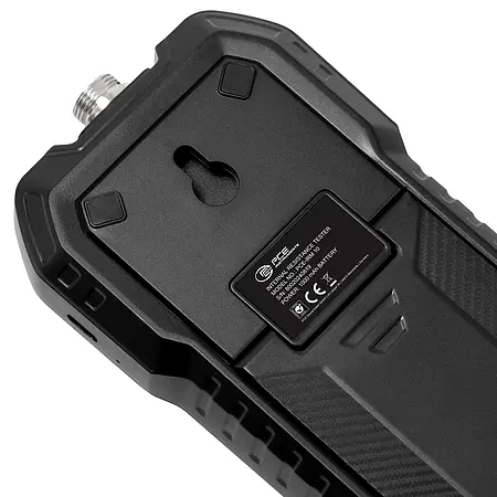 Ohmmeter Achterzijde