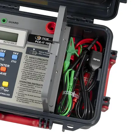 Ohmmeter Leveromvang