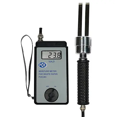 Oud papier vochtigheidsmeter PCE-W3