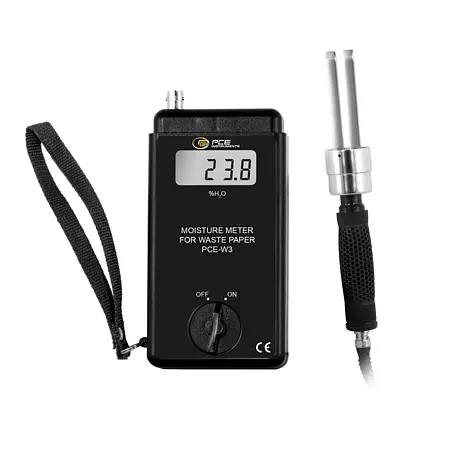 Papiervochtigheidsmeter PCE-W3
