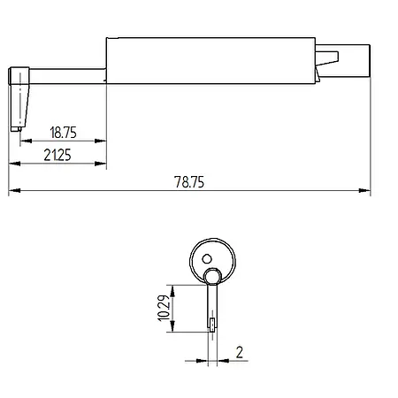 PCE-RT2000-RP131 Groevensensor