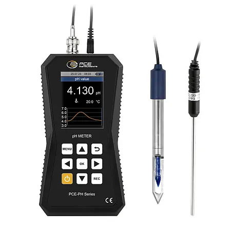 pH-meter Vooraanzicht