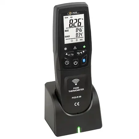 Pyrometer Toepassingsfoto