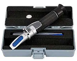 Totale leveromvang van de refractometer voor zoutgehalte PCE-0100