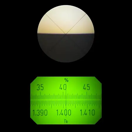 Refractometer Schaal