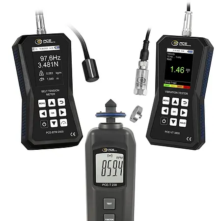 Riemspanningsmeters PCE-BTM 2000ATVT-KIT