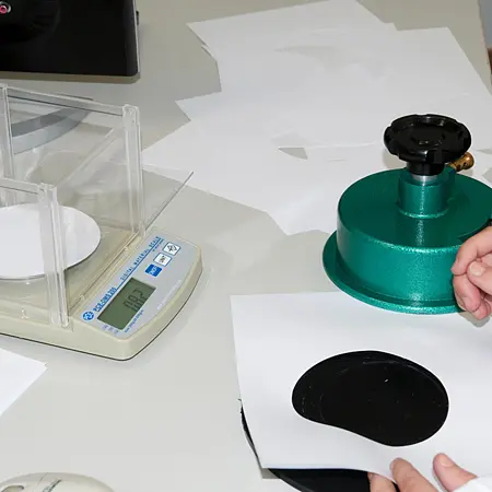 Ronde monstersnijder Toepassingsfoto