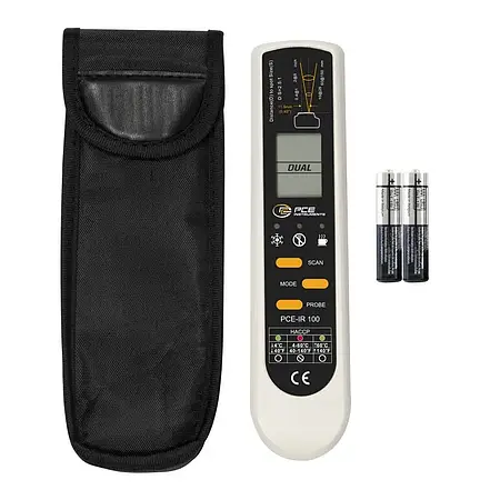 Gebruiksvoorbeeld van de voedselthermometer PCE-IR 100