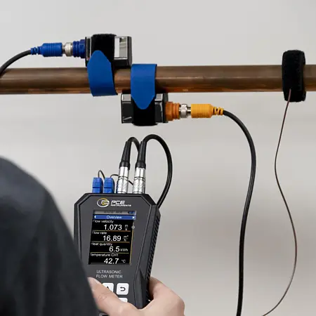 Stromingsmeter Toepassingsfoto