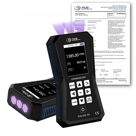 Trillingsmeter PCE-LES 103UV-385-ICA