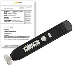 Trillingsmeter PCE-VT 1100M-ICA incl. ISO-kalibratiecertificaat 