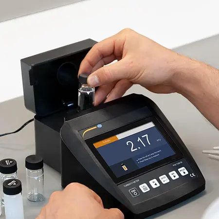 Troebelheidsmeter Toepassingsfoto