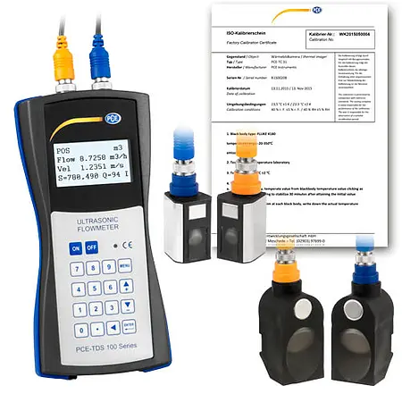 Ultrasone flowmeter PCE-TDS 100HSH-ICA