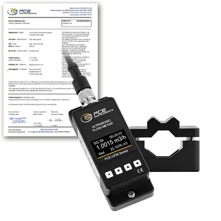Ultrasone flowmeter PCE-UFM 15-ICA