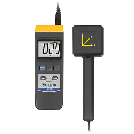 Gaussmeter PCE-G28 vooraanzicht