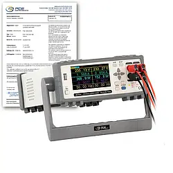 Vermogensmeter PCE-PA 7500-ICA incl. ISO-kalibratiecertificaat 