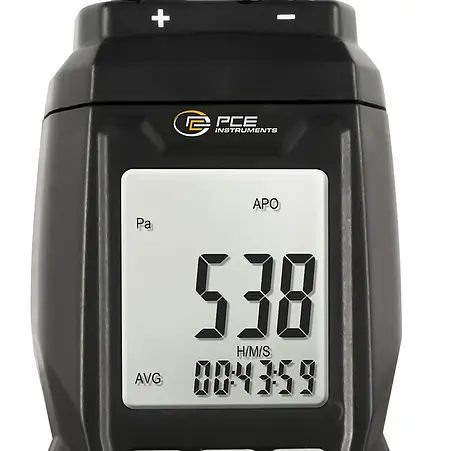 Verschildrukmeter Display