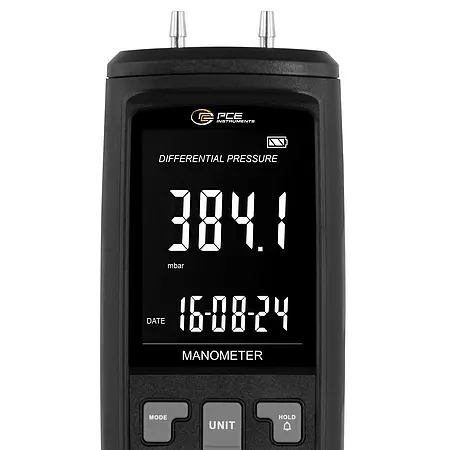 Verschildrukmeter Display