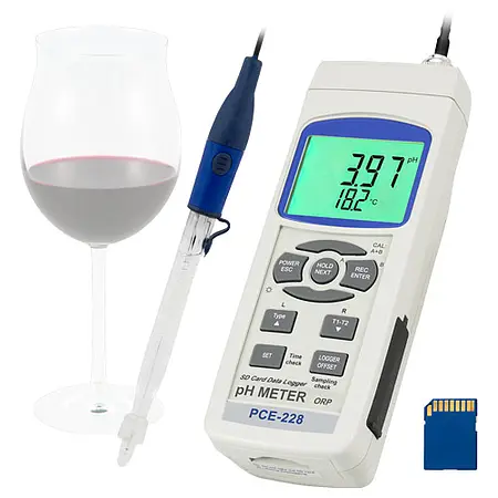 pH-meter PCE-228WINE