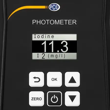 Display wateranalyse meter 