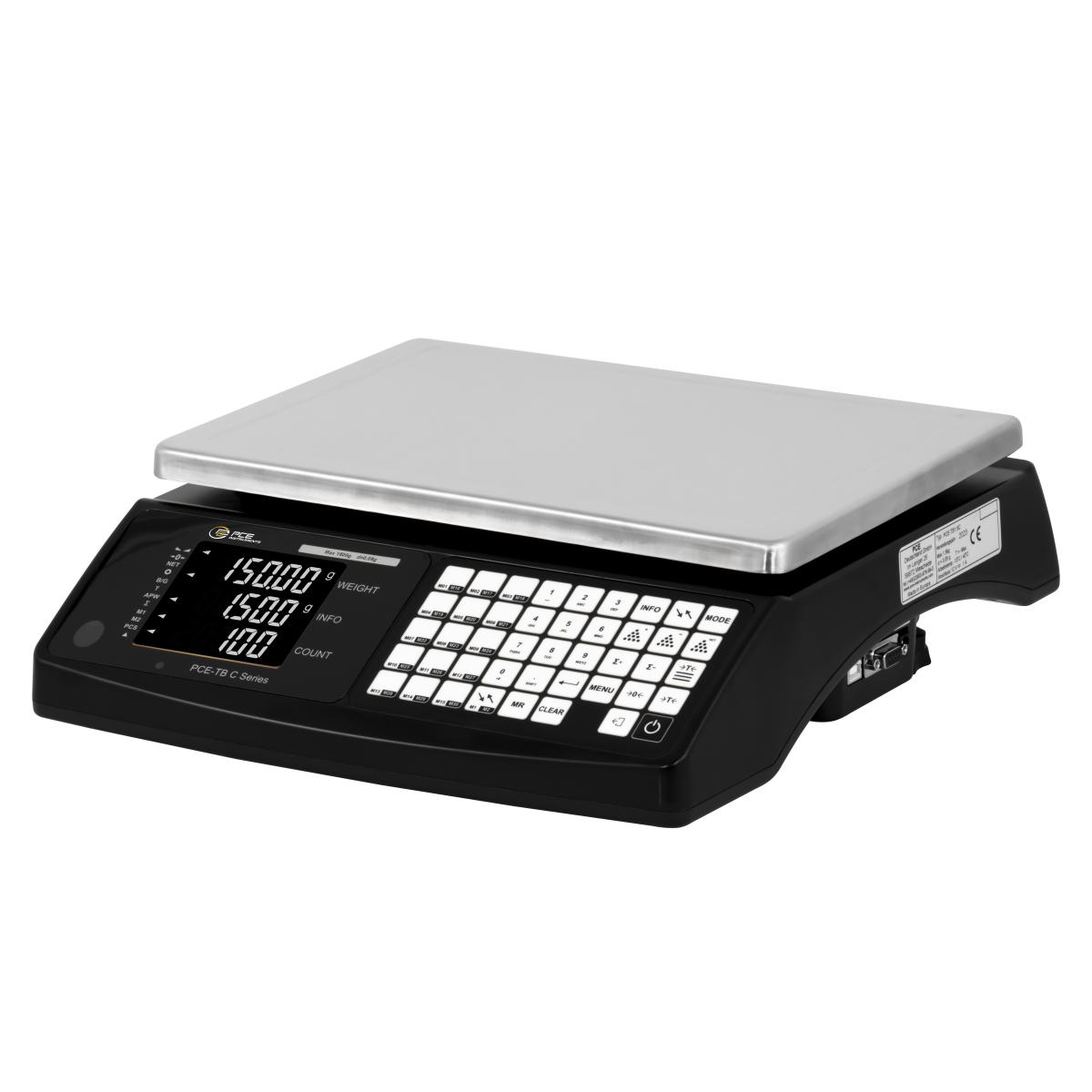 Telweegschaal PCE-TB 1,5C