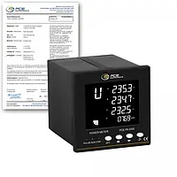 Ampèremeter PCE-PA 5500-ICA incl. ISO-kalibratiecertificaat 