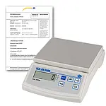 Analytische weegschaal PCE-BS 6000-ICA incl. ISO-kalibratiecertificaat