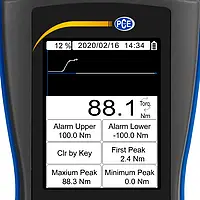 Draaimomentmeter PCE-DFG N TW display