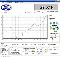 Krachtmeter PCE-FB TS serie leveringsomvang