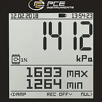 Drukmeter Display