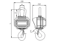 Dynamometer Technische tekening