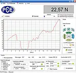 Dynamometer PCE-FB TS serie leveringsomvang