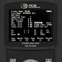 Energiemeter Display